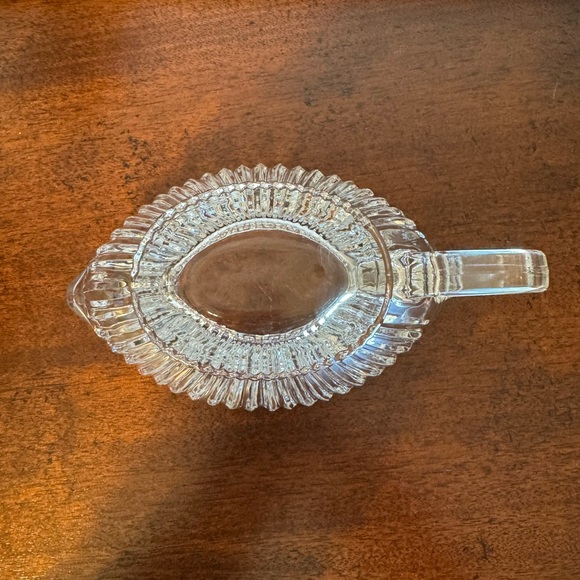 Mikasa ROYAL SUITE Clear Crystal Sauce Tureen Dressing - Picture 3 of 7